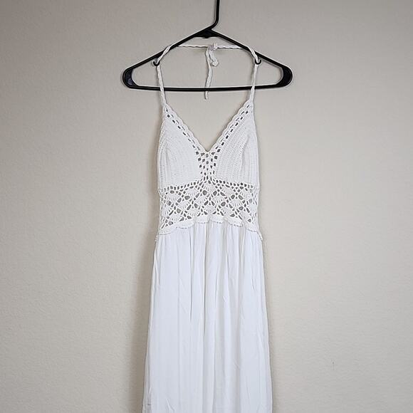 NWT Boho Summer Crochet Large Dress - Picture 4 of 6